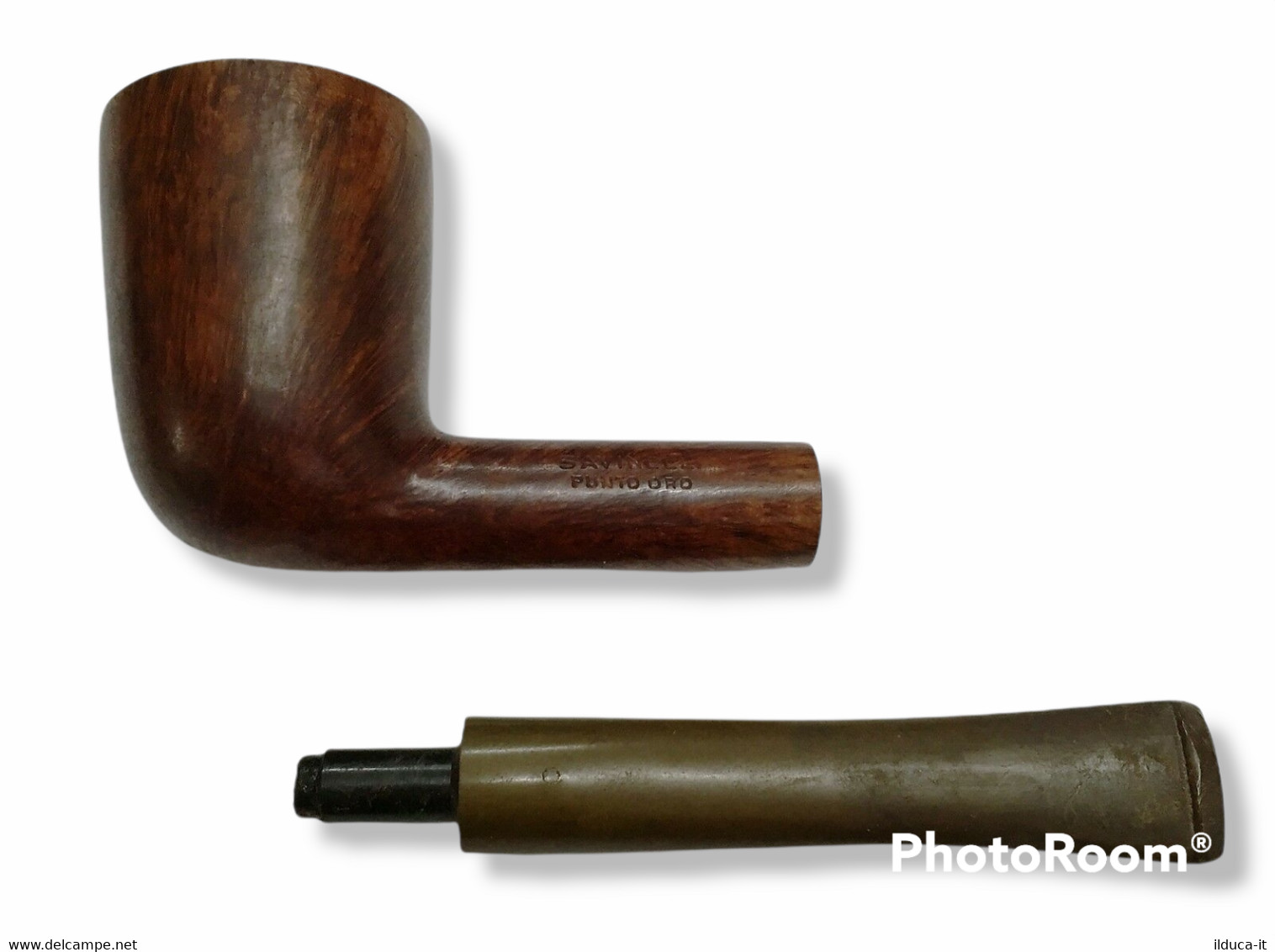 63101 Pipa Savinelli Punto Oro 401 (senza Filtro) - Pipes En Bruyère