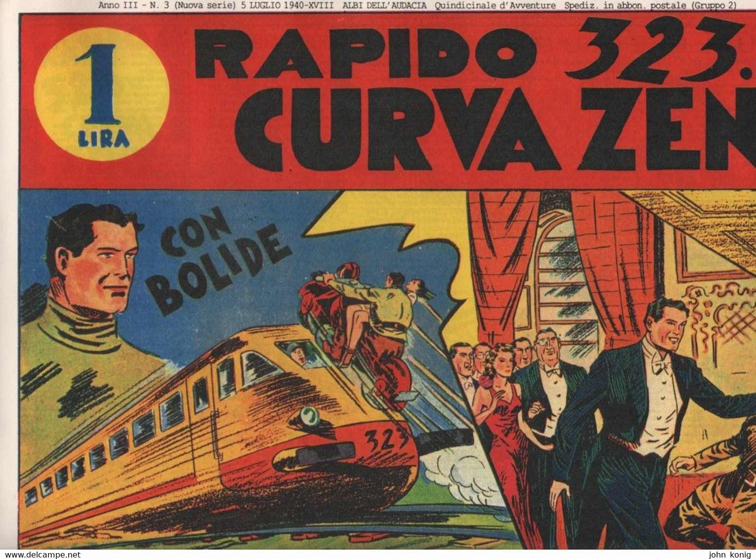 RISTAMPE ANASTATICHE - ALBI DELL'AUDACIA - SERIE COMPLETA 10 - ALBI GRANDE FORMATO, SPILLATI, NUOVI - Comics 1930-50