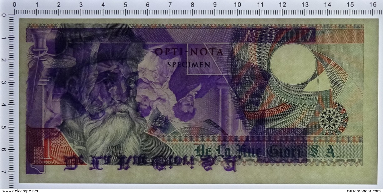 NO VALUE CAMPIONE SPECIMEN DE LA RUE GIORI OPTI NOTA GUTENBERG FDS - [ 7] Fautés & Variétés