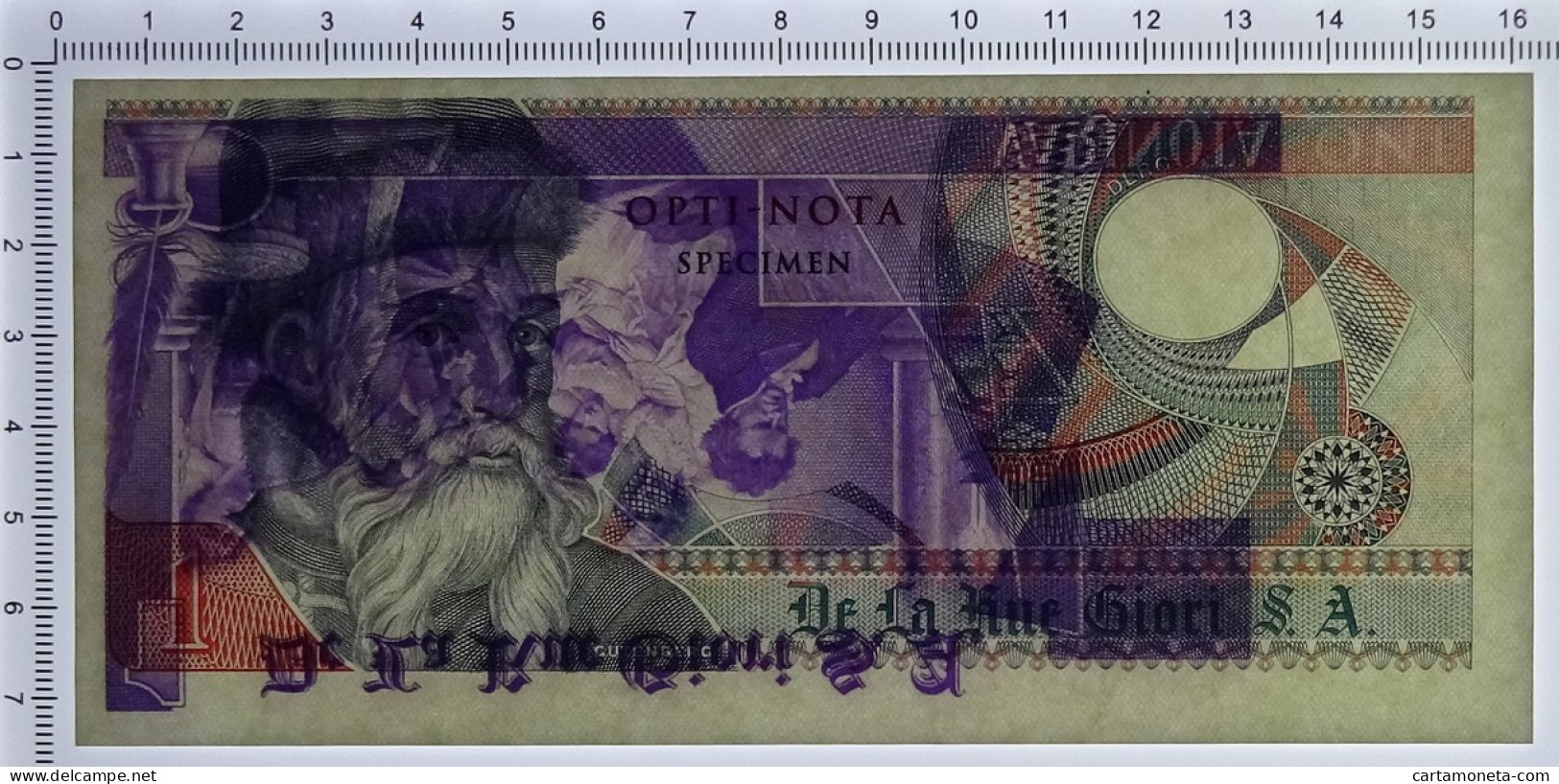 NO VALUE CAMPIONE SPECIMEN DE LA RUE GIORI OPTI NOTA GUTENBERG FDS - [ 7] Fautés & Variétés