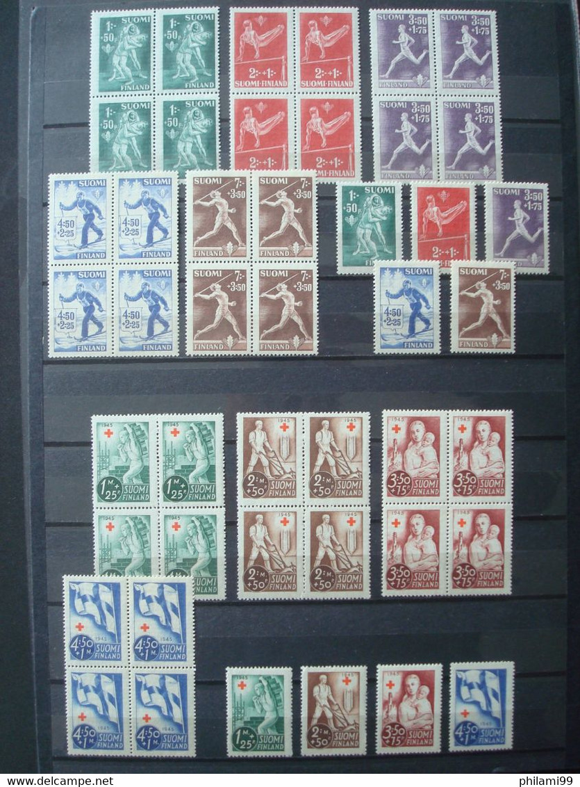 FINLAND 1943-1946 MNH** 2 SCANS - Colecciones