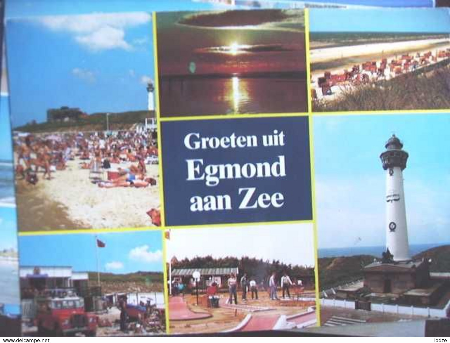 Nederland Holland Pays Bas Egmond Aan Zee Met Een 6-Luik - Egmond Aan Zee