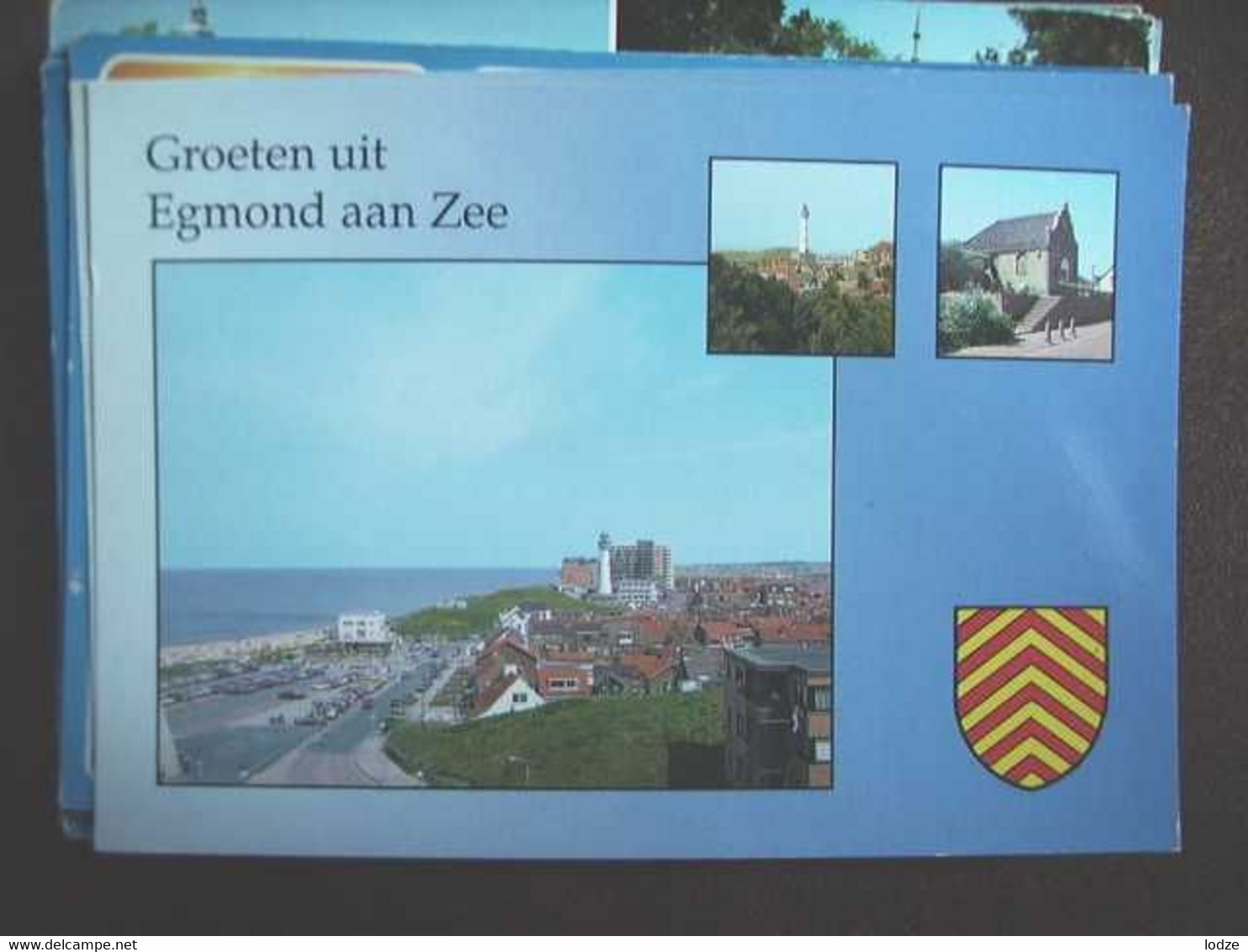 Nederland Holland Pays Bas Egmond Aan Zee Met Leuk Panorama - Egmond Aan Zee