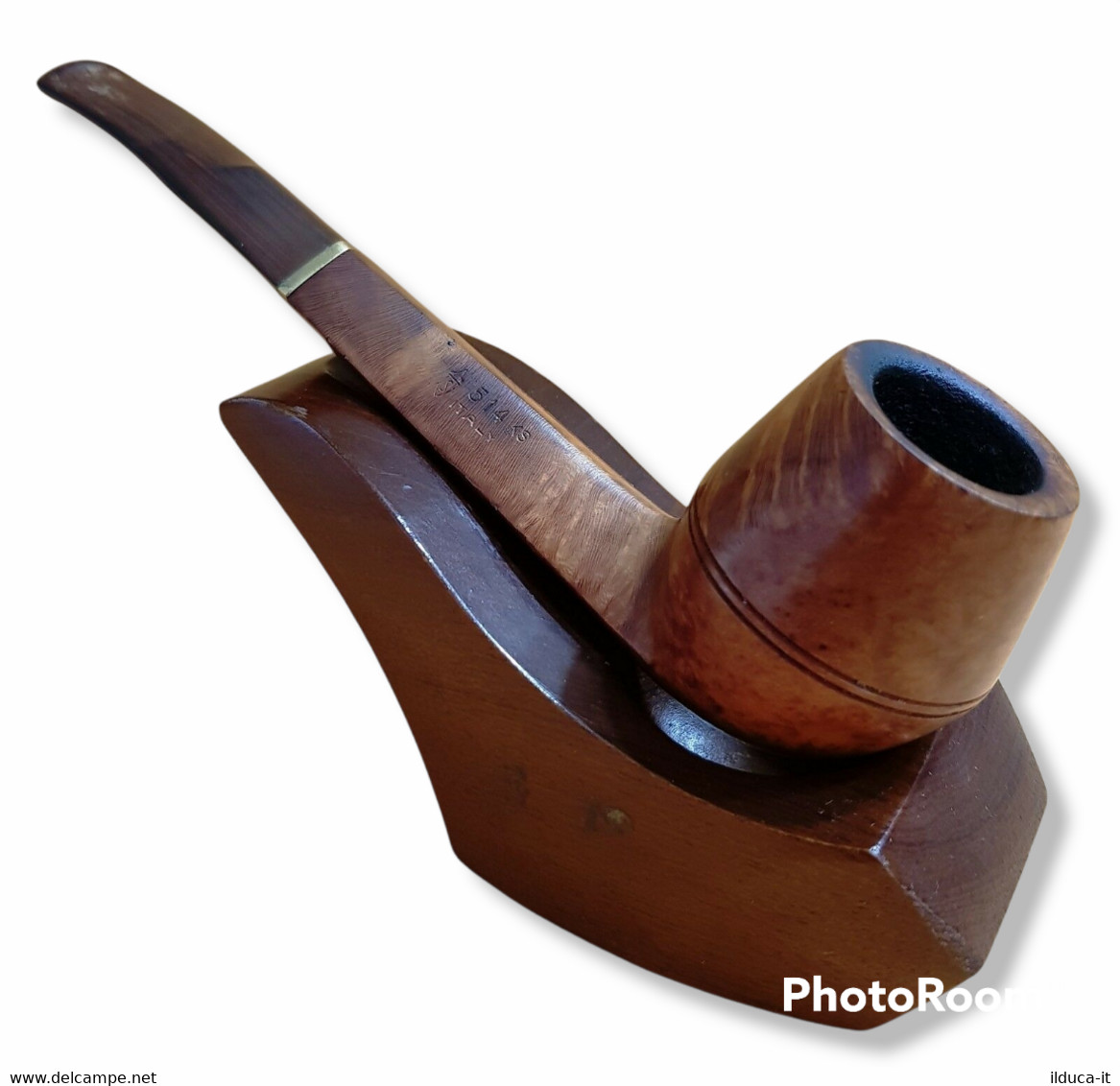 77024 Pipa SAVINELLI BRUNA 514 KS - Made In Italy - Pipa Fumata - Bruyerepfeifen