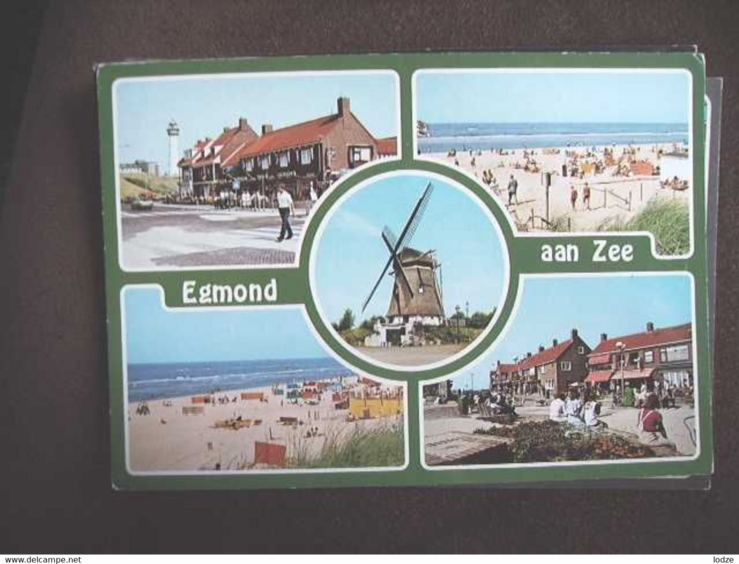 Nederland Holland Pays Bas Egmond Aan Zee Met Molen In Het Midden - Egmond Aan Zee