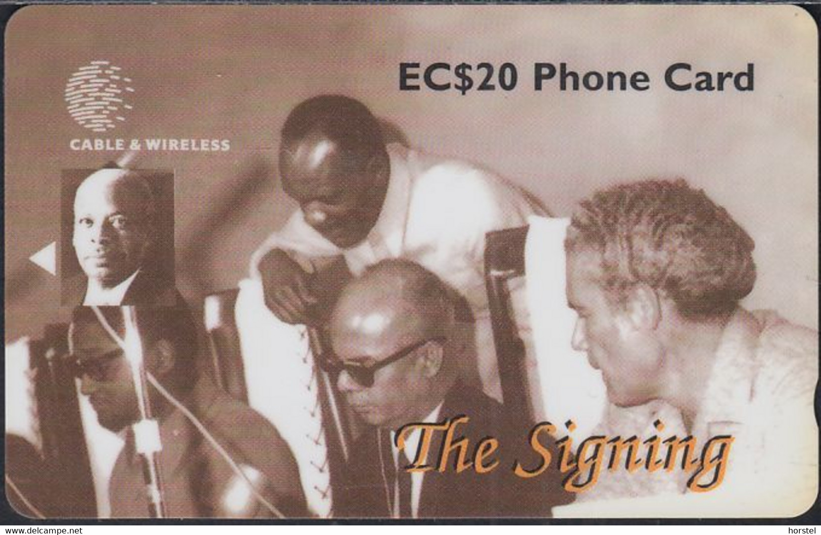 St. Lucia - STL-254B - The Signing Of The Caricom - 254CSLB - Santa Lucía