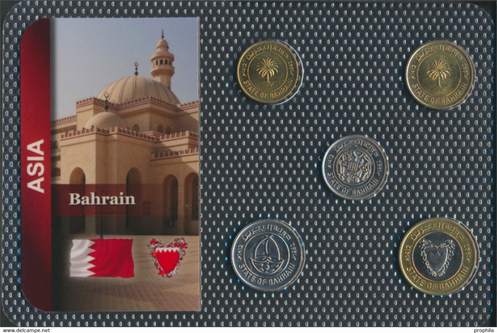 Bahrain Inseln Stgl./unzirkuliert Kursmünzen Stgl./unzirkuliert Ab 1991 5 Fils Bis 100 Fils (9648411 - Bahrain