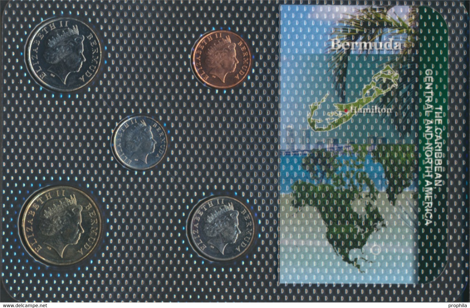 Bermuda-Inseln Stgl./unzirkuliert Kursmünzen Stgl./unzirkuliert Ab 1999 1 Cent Bis 1 Dollar (9648381 - Bermuda
