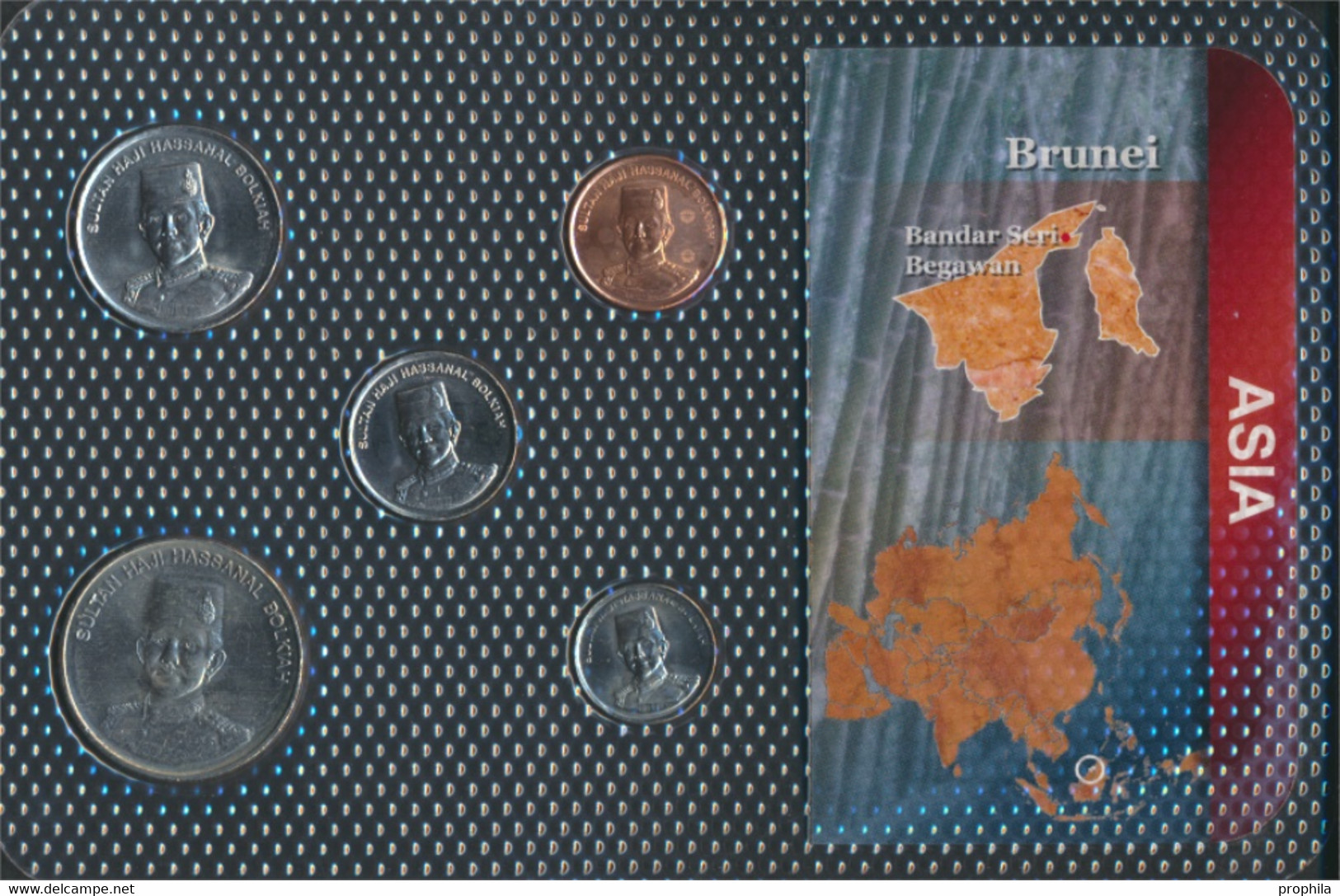 Brunei Stgl./unzirkuliert Kursmünzen Stgl./unzirkuliert Ab 1993 1 Sen Bis 50 Sen (9648552 - Brunei