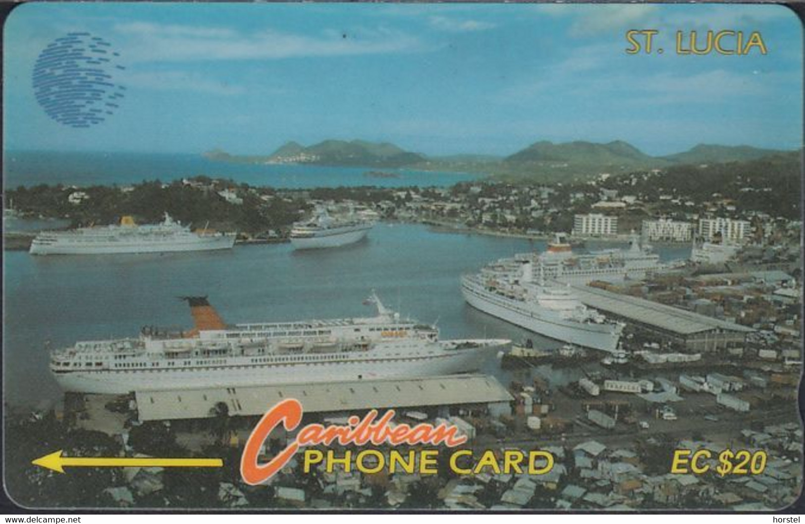 St. Lucia - STL-14B - Cruiseline - New Logo - 14CSLB - Sainte Lucie