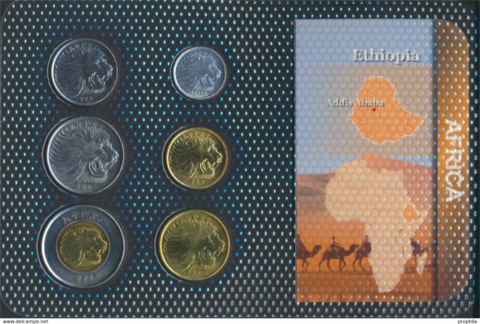 Äthiopien Stgl./unzirkuliert Stgl./unzirkuliert Ab 1977 1 Cents Bis 1 Birr (9663980 - Ethiopië