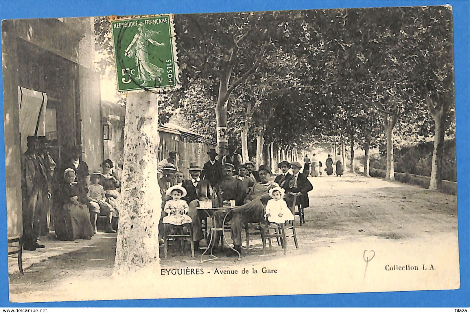 13 -  Bouches Du Rhône   - Eyguieres - Avenue De La Gare  (N6207) - Eyguieres