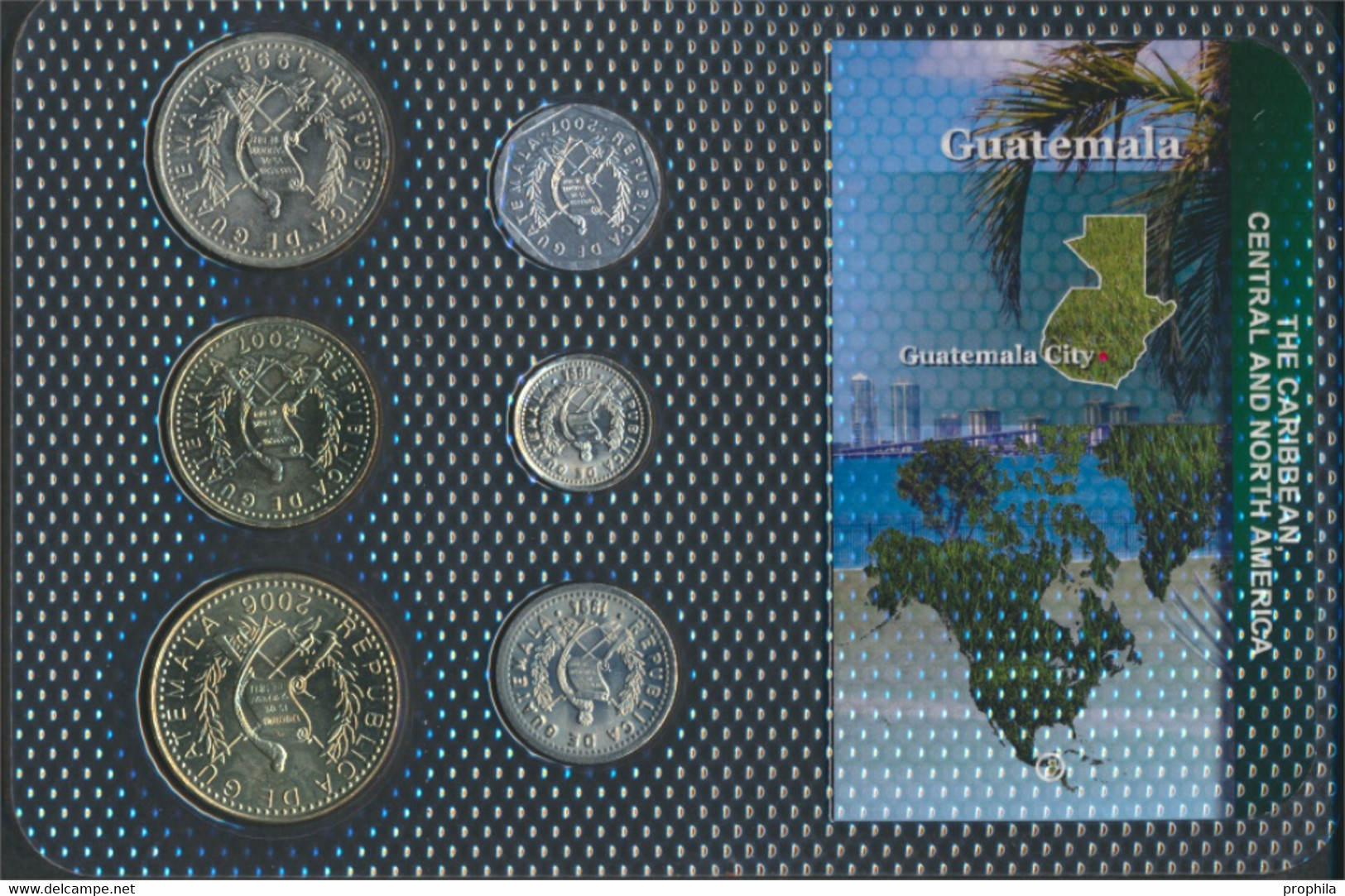 Guatemala Stgl./unzirkuliert Kursmünzen Stgl./unzirkuliert Ab 1981 1 Centavos Bis 1 Quetzal (9663942 - Guatemala