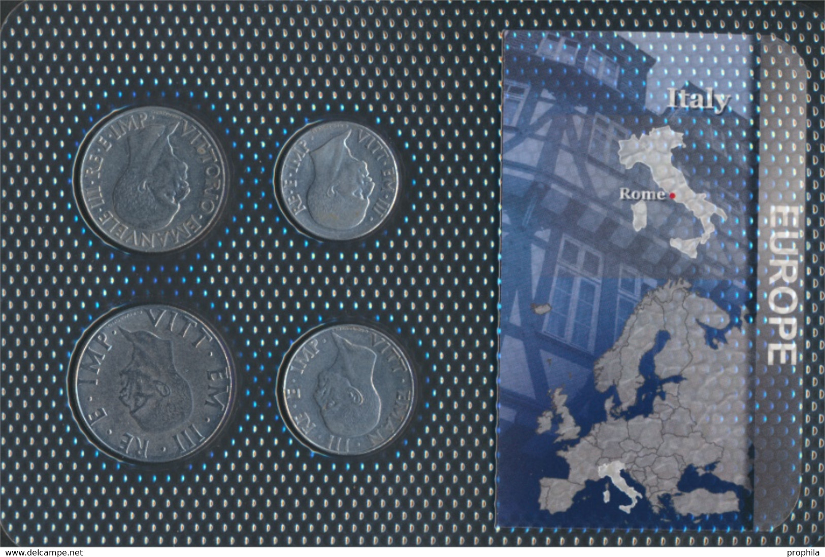 Italien Vorzüglich Kursmünzen Vorzüglich Ab 1939 20 Centesimi Bis 2 Lire (9663889 - Altri & Non Classificati