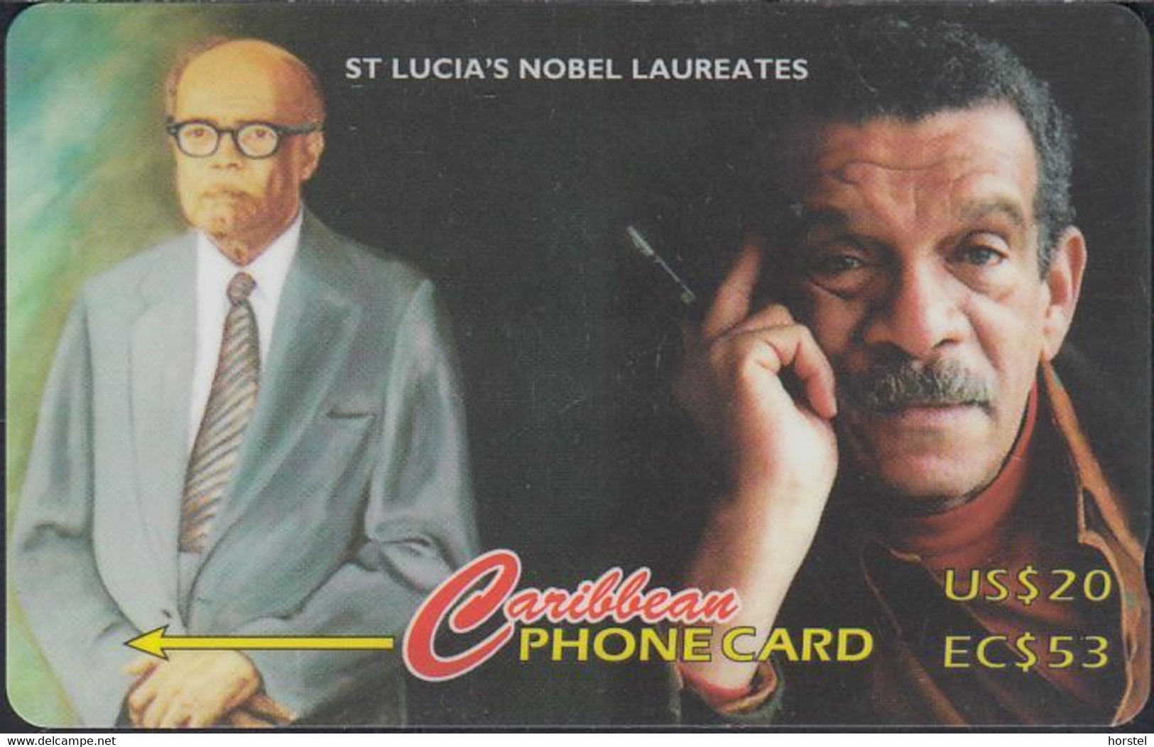 St. Lucia - STL-147B - St. Lucian's Nobel Laureates - 147CSLB - St. Lucia