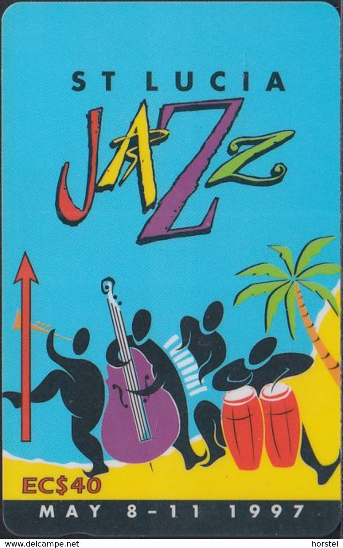 St. Lucia - STL-147F - Jazz Festival 1997 - 147CSLF - Sainte Lucie