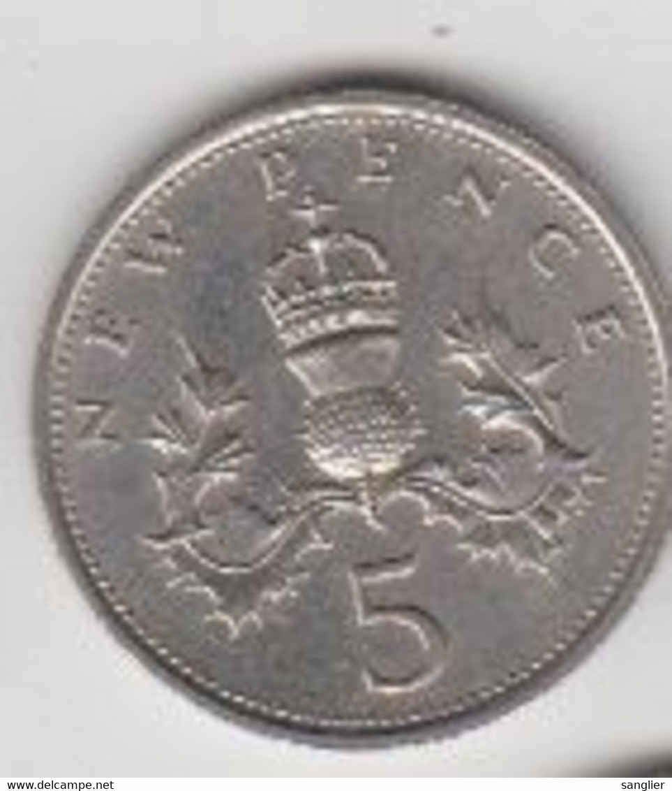 5 NEW PENCE 1980 - TTB - 5 Pence & 5 New Pence