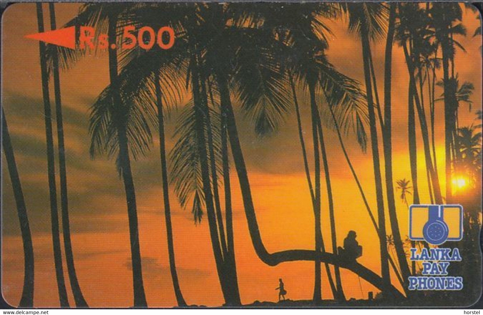 Sri Lanka - GPT  SRL-2D - Palm Trees At Sunset - Reserve 1 - Sri Lanka (Ceylon)