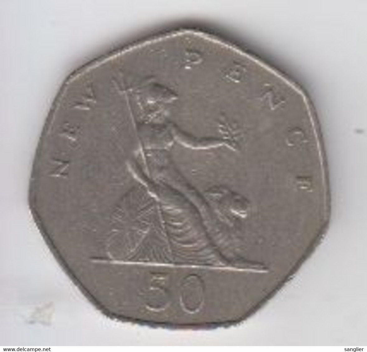 50 NEW PENCE 1977 - 50 Pence