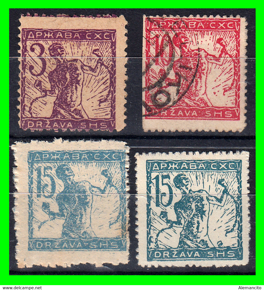 YUGOSLAVIA-&-  SELLOS AÑO 1919 LIUBLIANA PARA ESLOVENIA - Used Stamps