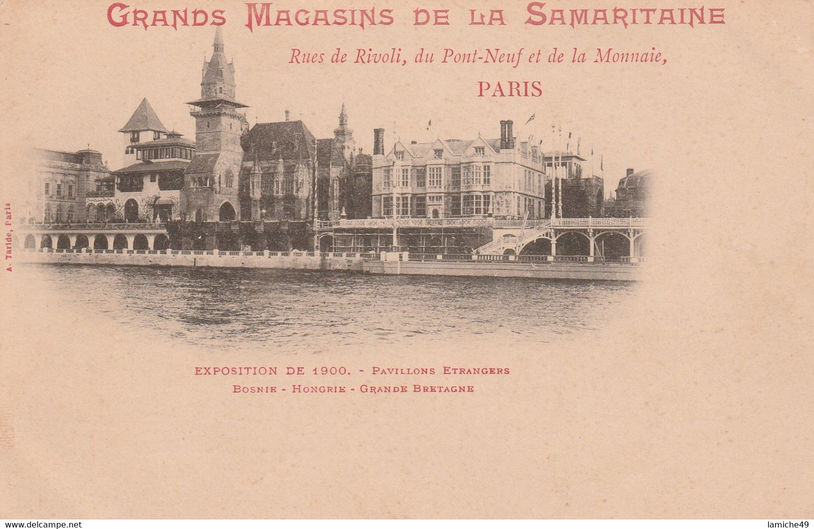 PARIS Grands Magasins De La Samaritaine Rues De Rivoli Du Pont Neuf Et De La Monnaie - Arrondissement: 01