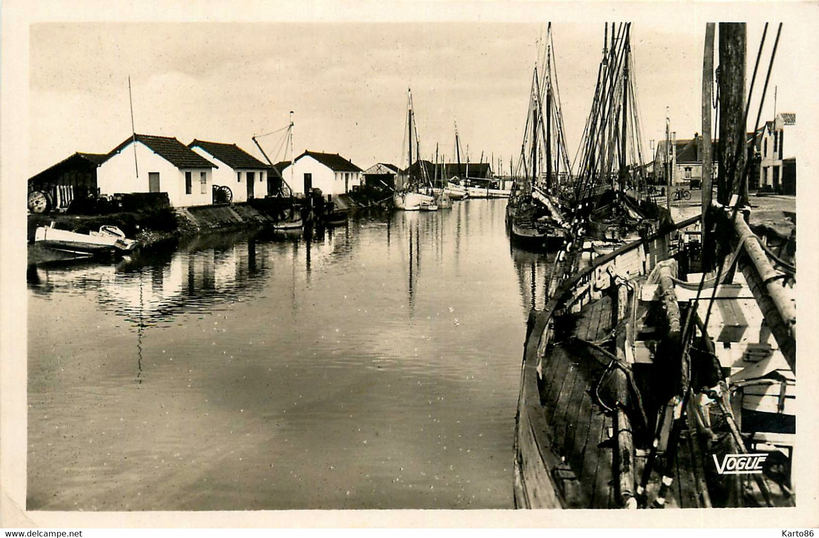 Noirmoutier * Vue Sur Le Port * Bateau Pêche - Noirmoutier