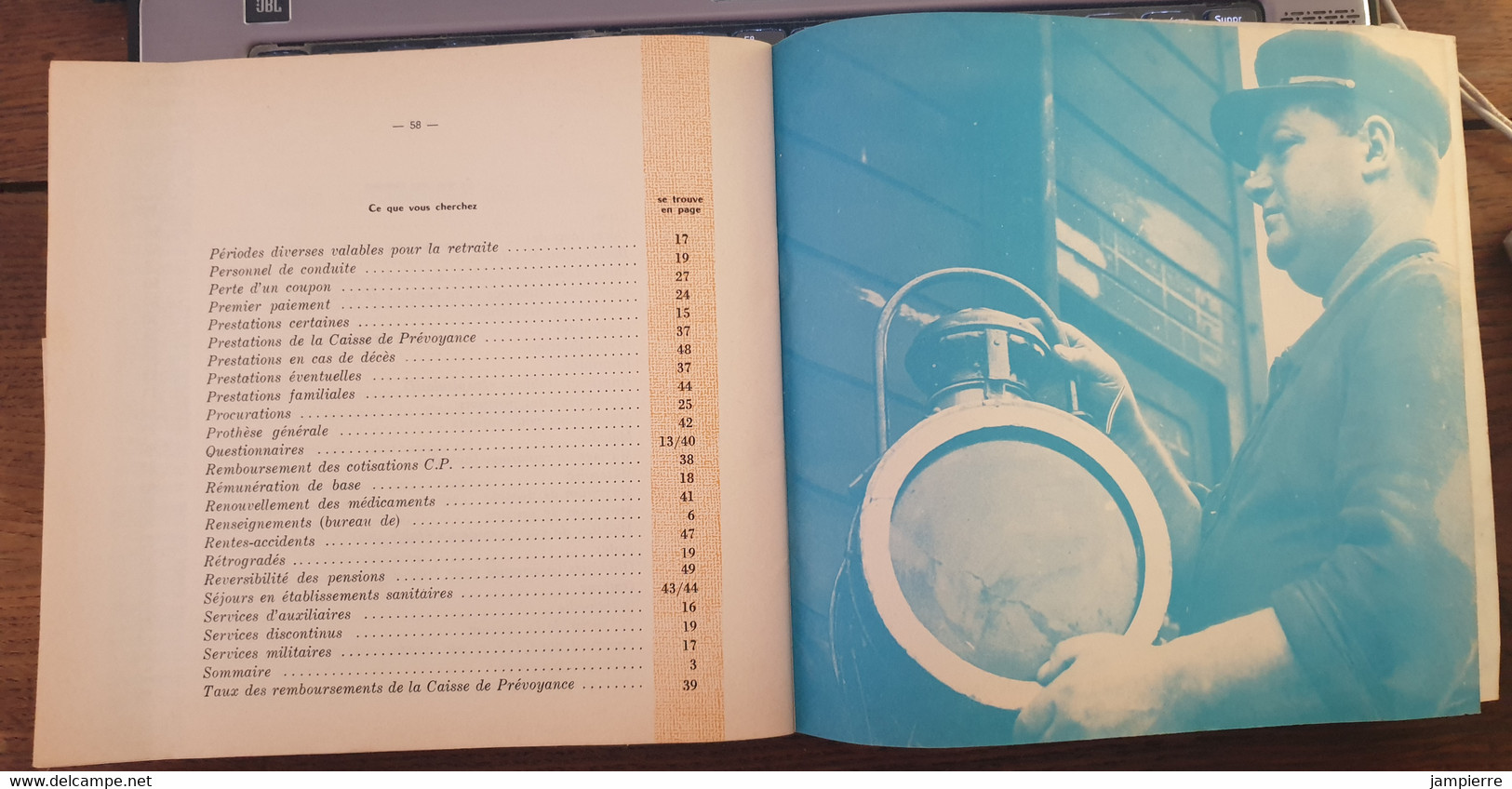 SNCF - Guide Du Retraité (1973) - 62 Pages - Ferrocarril