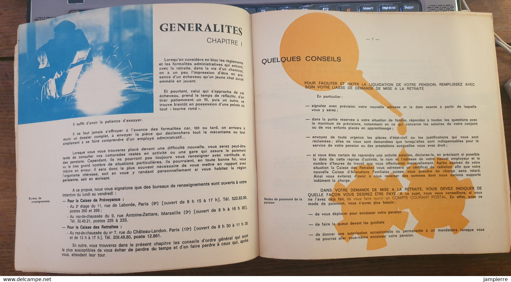 SNCF - Guide Du Retraité (1973) - 62 Pages - Eisenbahnverkehr