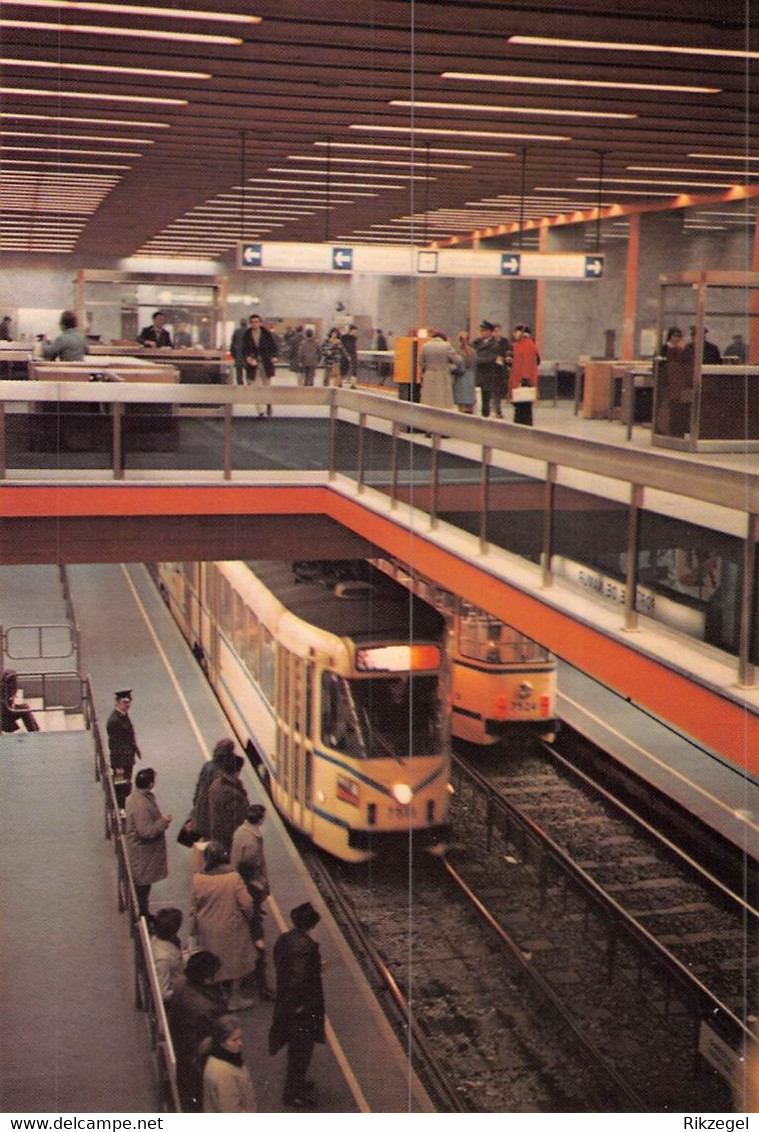 BRUXELLES METRO PORTE DE NAMUR - Subway