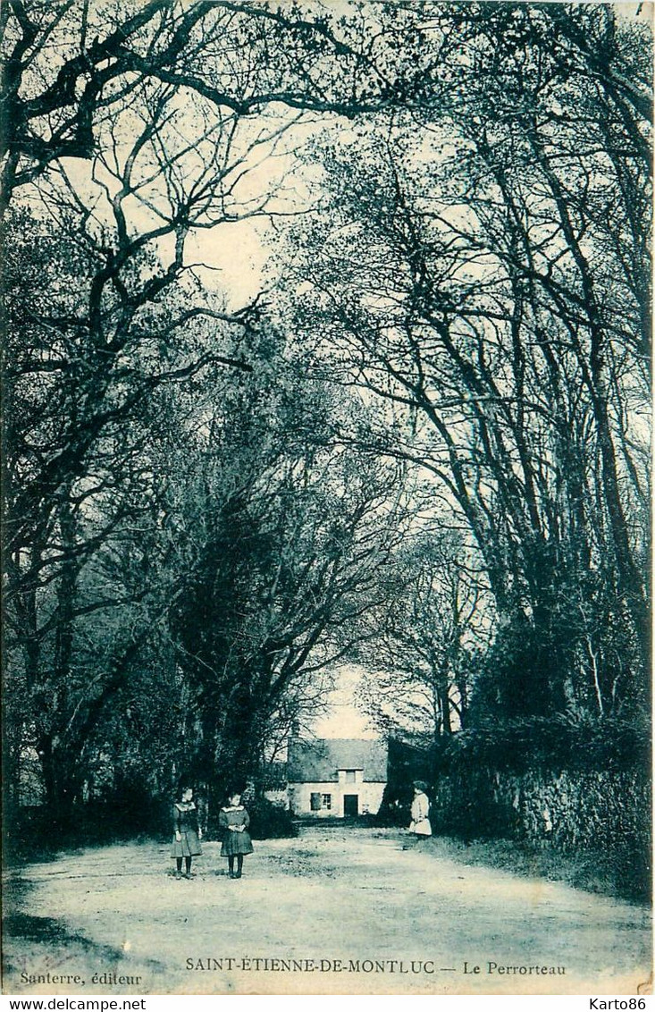 St étienne De Montluc * Vue Sur Le Perrorteau * Route Chemin - Saint Etienne De Montluc