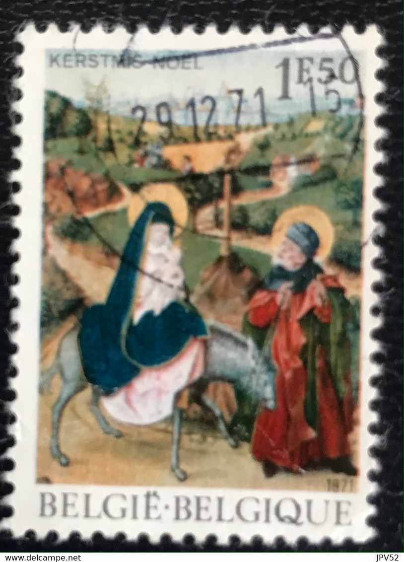 België - Belgique - C2/9 - (°)used - 1971 - Michel 1662 - Kerstmis - Oblitérés