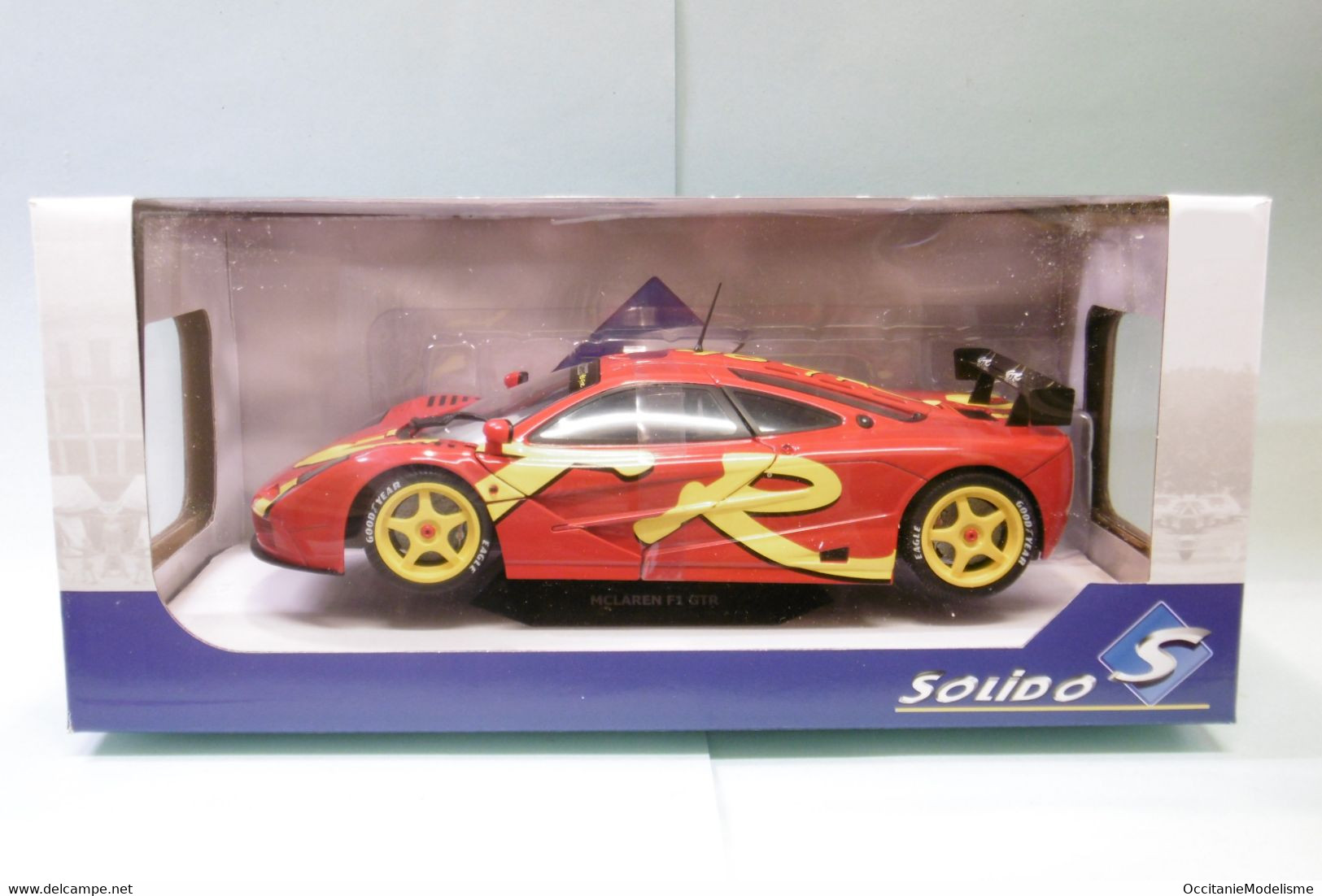 Solido - McLaren F1 GTR Short Tail 1996 rouge réf. S1804102 Neuf NBO 1/18