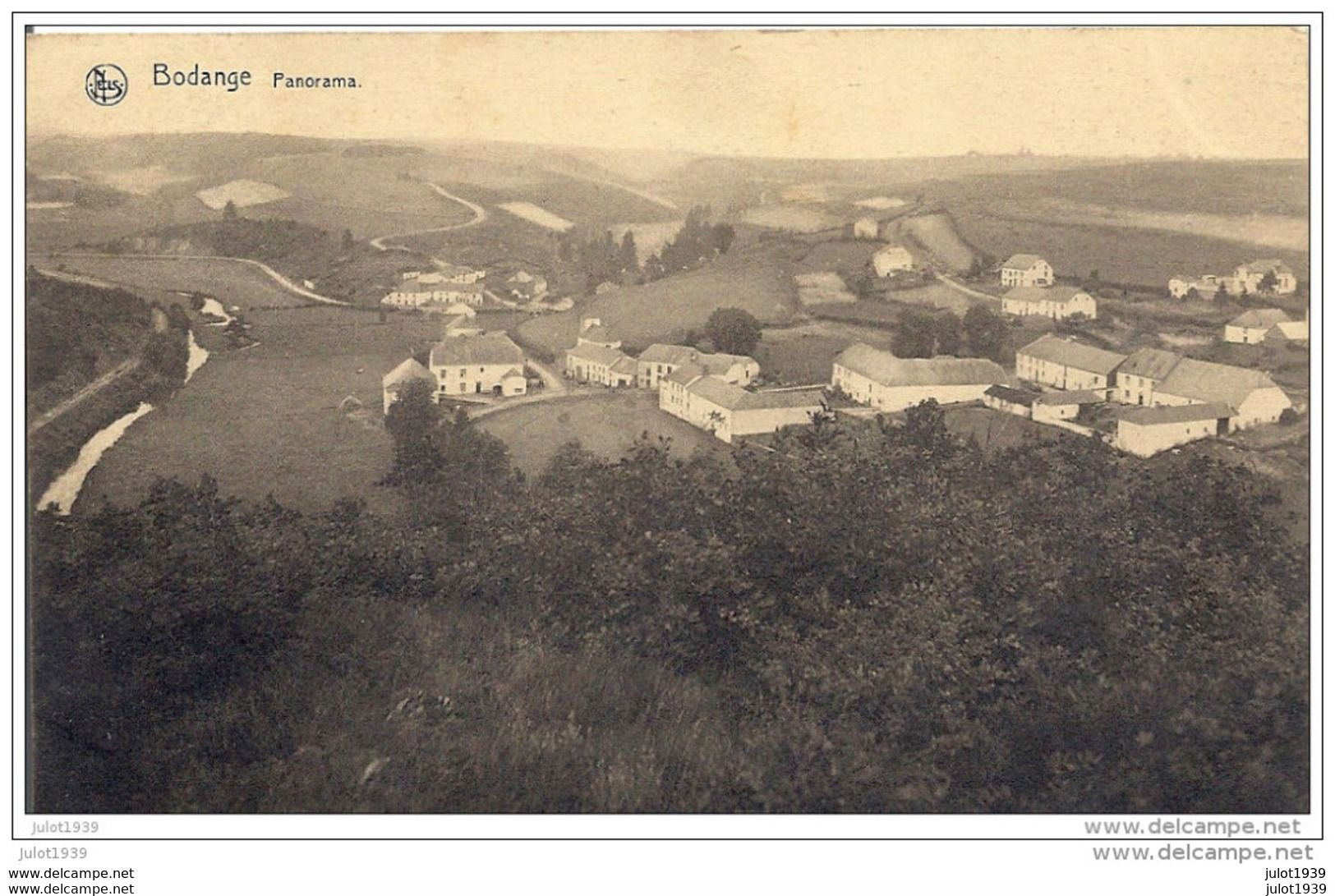 BODANGE ..-- Panorama . 1931 Vers ANDERLECHT ( Mr Mme TAYEMANS ) . Voir Verso . - Fauvillers