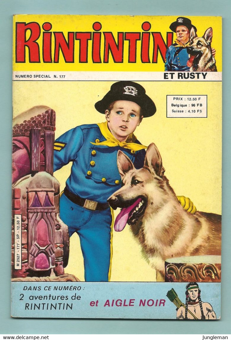 Rintintin Et Rusty - Rin Tin Tin N°177 - Spécial - Avec Aussi Aigle Noir - Sagédition - Octobre 1984 - TBE - Sagédition