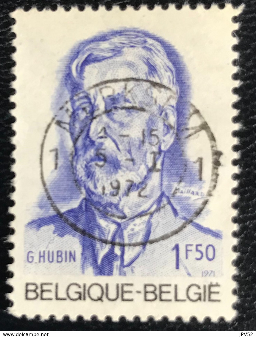 België - Belgique - C2/10 - (°)used - 1971 - Michel 1644 - Georges Hubin - Oblitérés