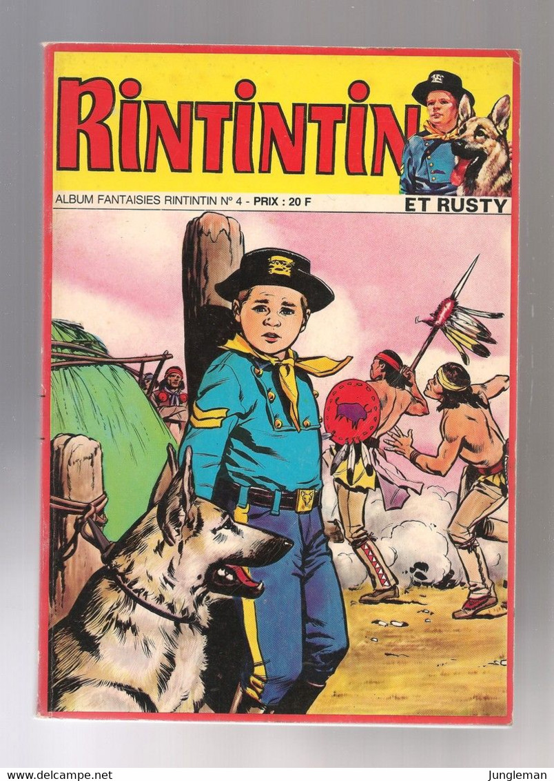 Album Relié Rintintin Et Rusty N°4 - Rin Tin Tin - Contient Les N° 173, 174 Et 177 - Sagédition - DL 1984 - BE - Sagédition