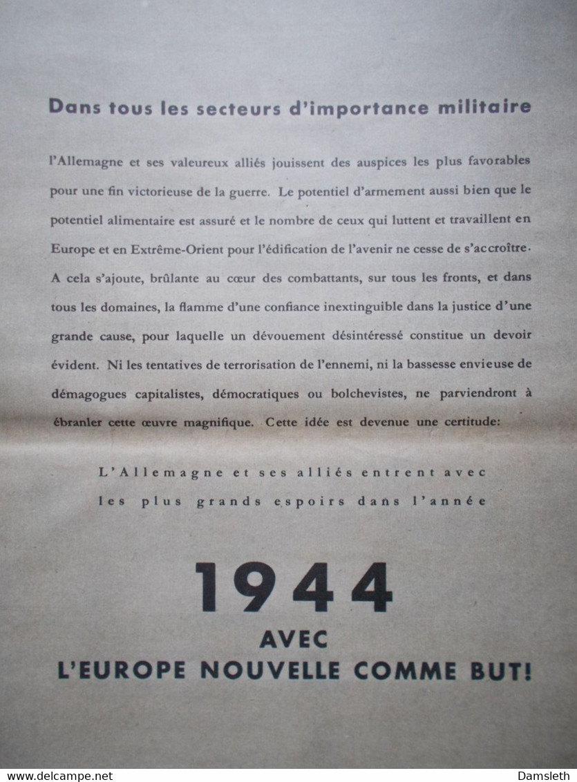 Vichy France German Propaganda - 1918=1943? - French language / Propagande allemande en langue Français, Waffen-SS.