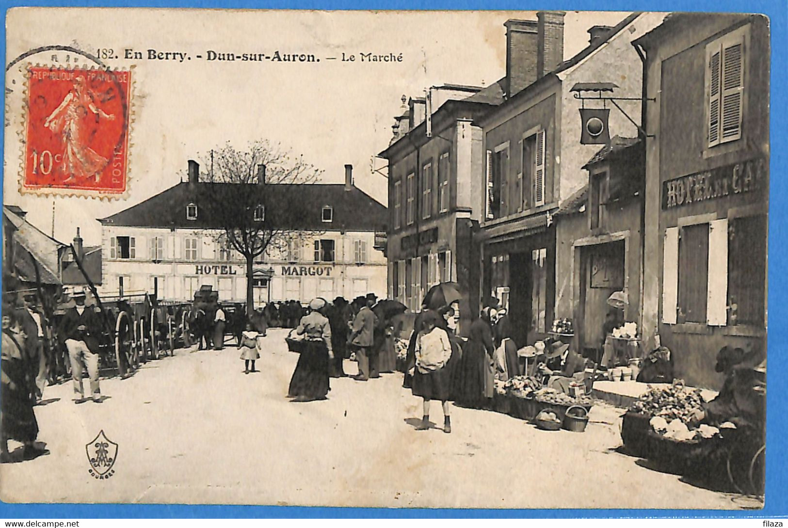 18 - Cher -  Dun Sur Auron - Le Marche    (N6270) - Dun-sur-Auron