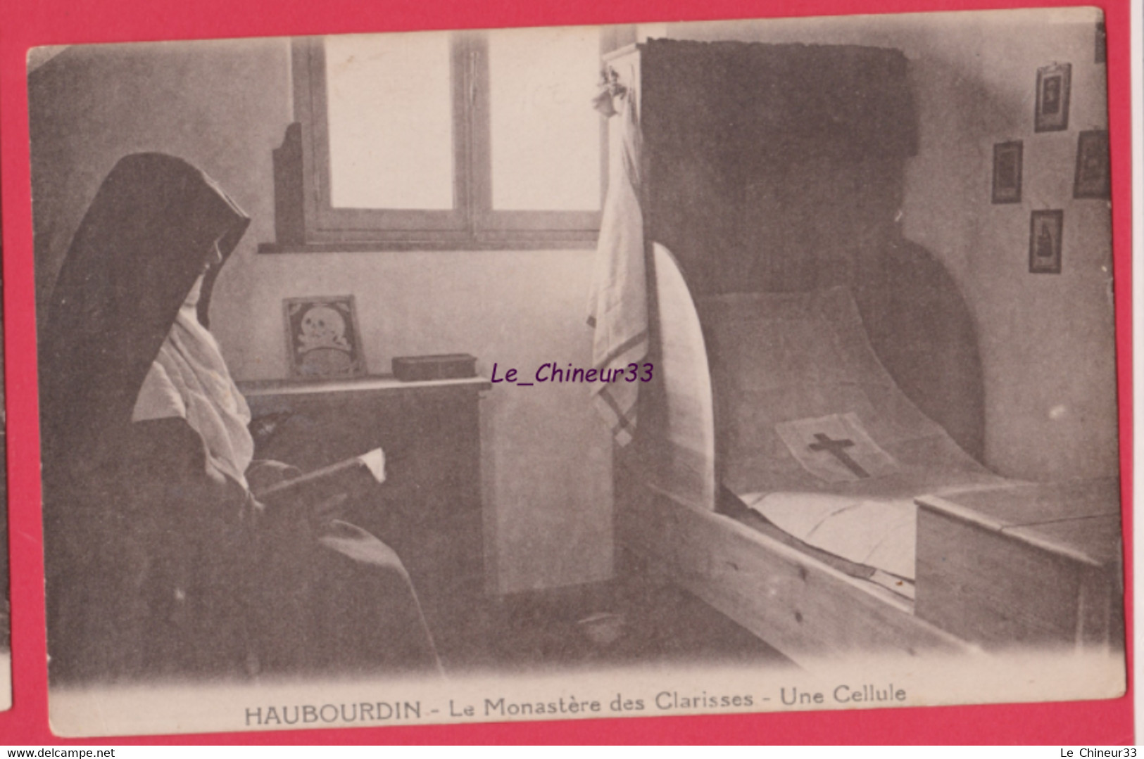 59  - HAUBOURDIN---Le Monastere Des Carisses--Une Cellule - Haubourdin