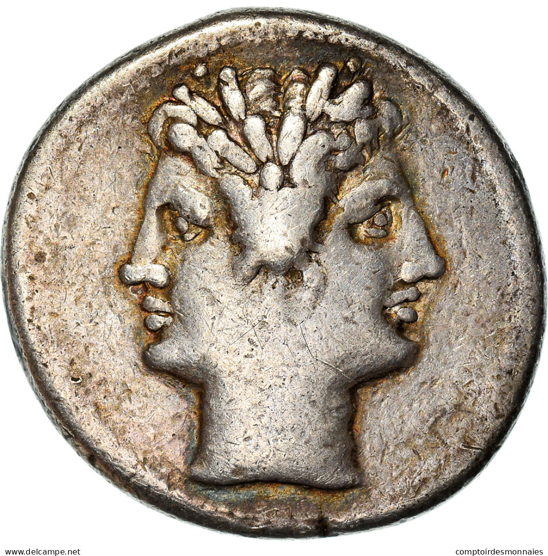 Monnaie, Anonyme, Didrachme, Rome, TTB, Argent, Crawford:28/3 - República (-280 / -27)