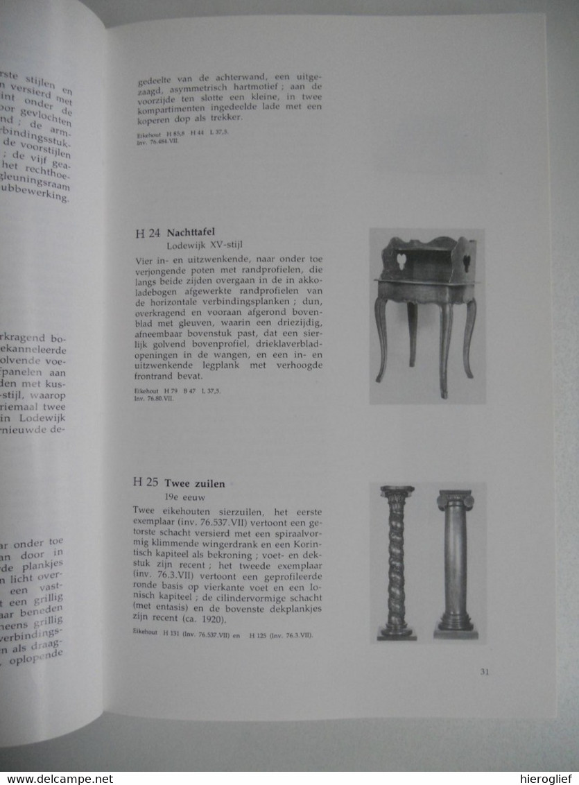 Musea Brugge Catalogus SCHENKING Ida HERSSENS (uit Hamme à Durme) Door Valentin Vermeersch Keramiek Koper Tin Porselein - Histoire