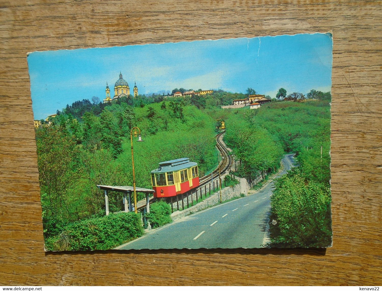 Italie , Torino , Il Trenino E La Basilica Di Superga - Parks & Gärten