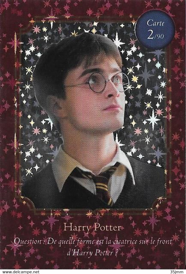 Carte Harry Potter Auchan N°2 - Harry Potter