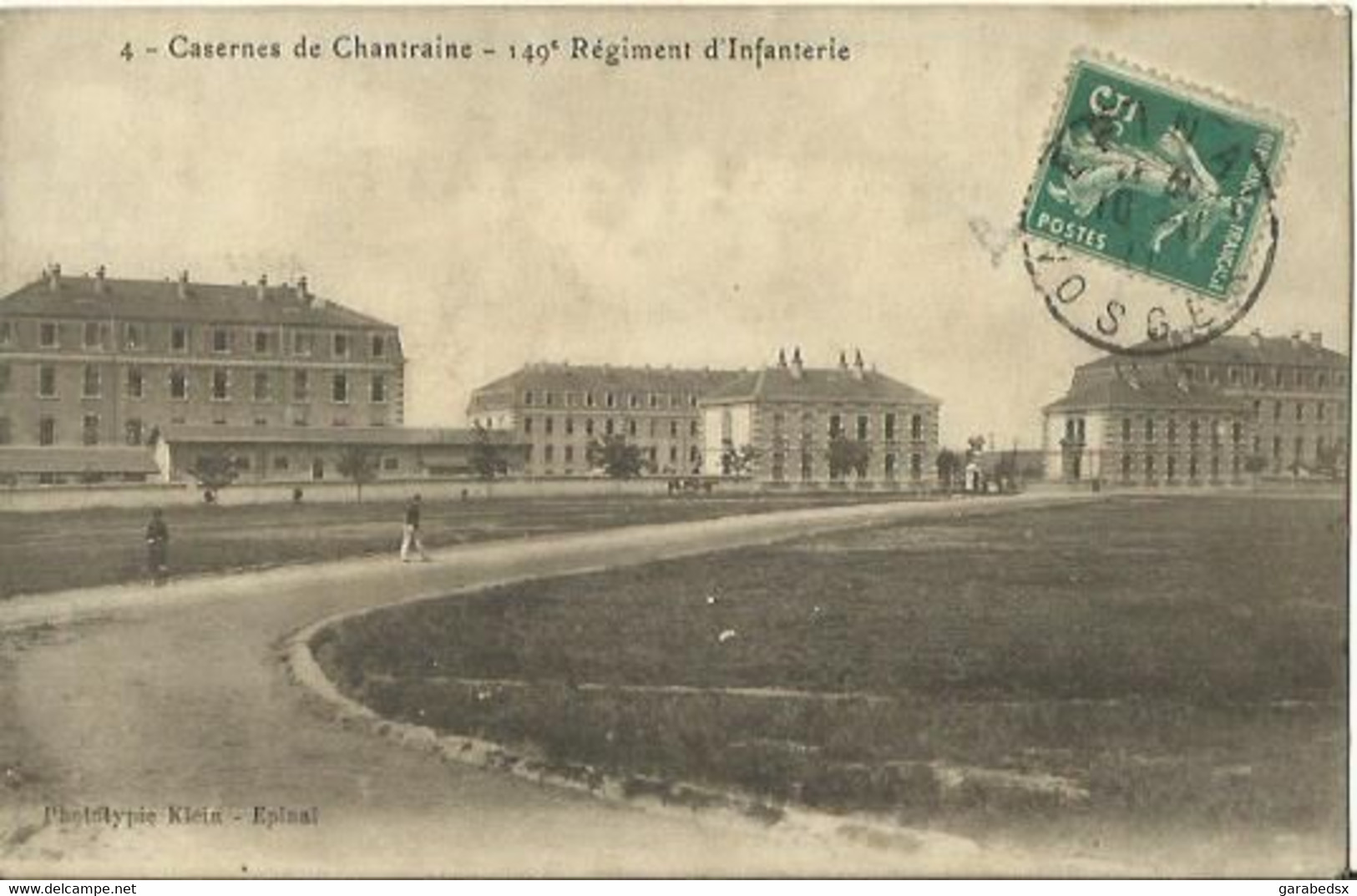 CPA Des Casernes De Chantraine - 149e Régiment  D'Infanterie. - Chantraine