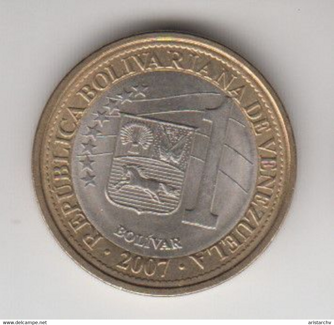 VENEZUELA 1 BOLIVAR 2007 50 BOLIVARES 2002 - Venezuela
