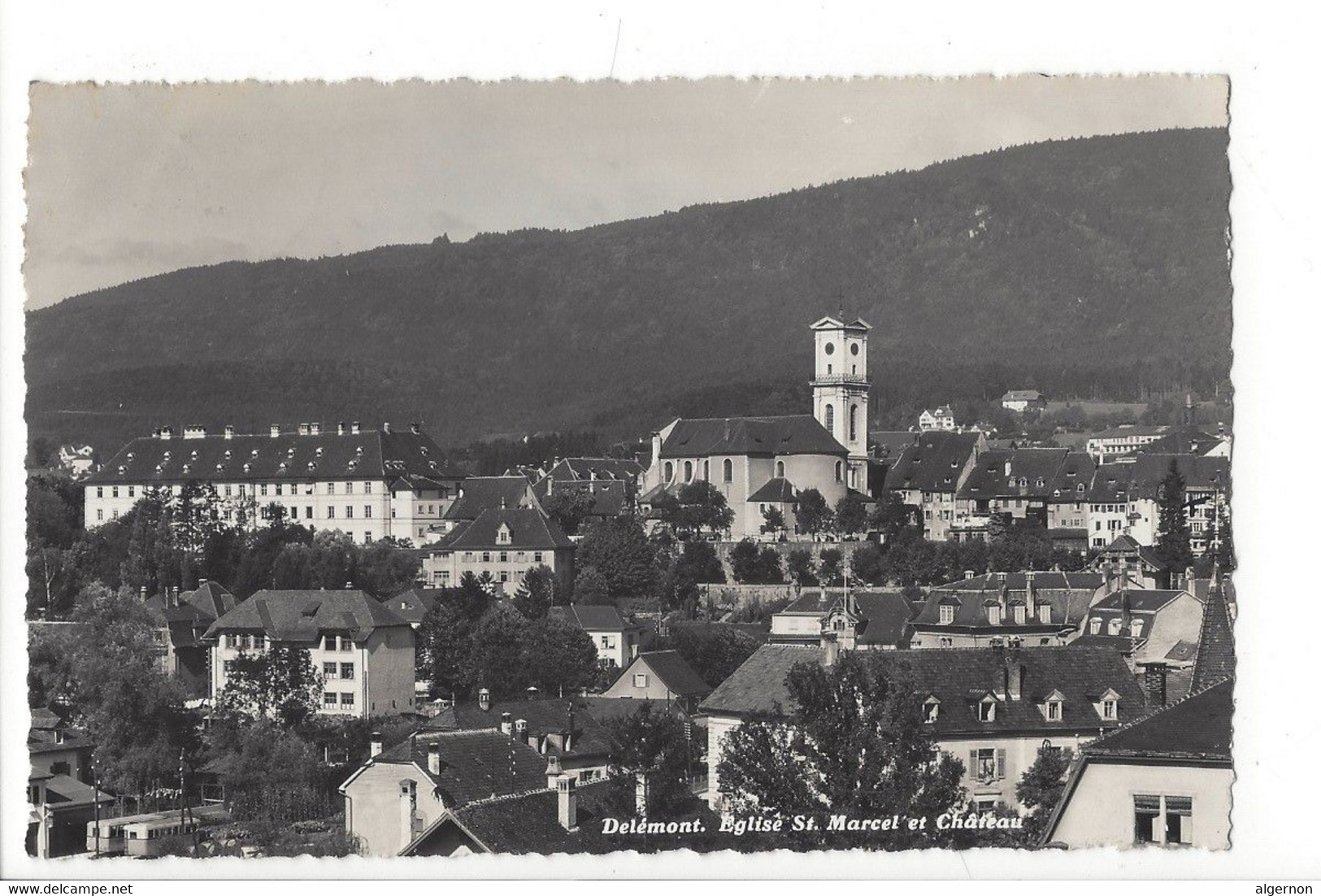 28776 - Delémont Eglise St-Marcel Et Château - Delémont