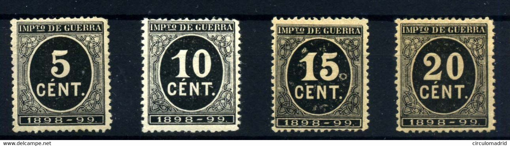 España Nº 236/39, . Año 1898 - Nuevos