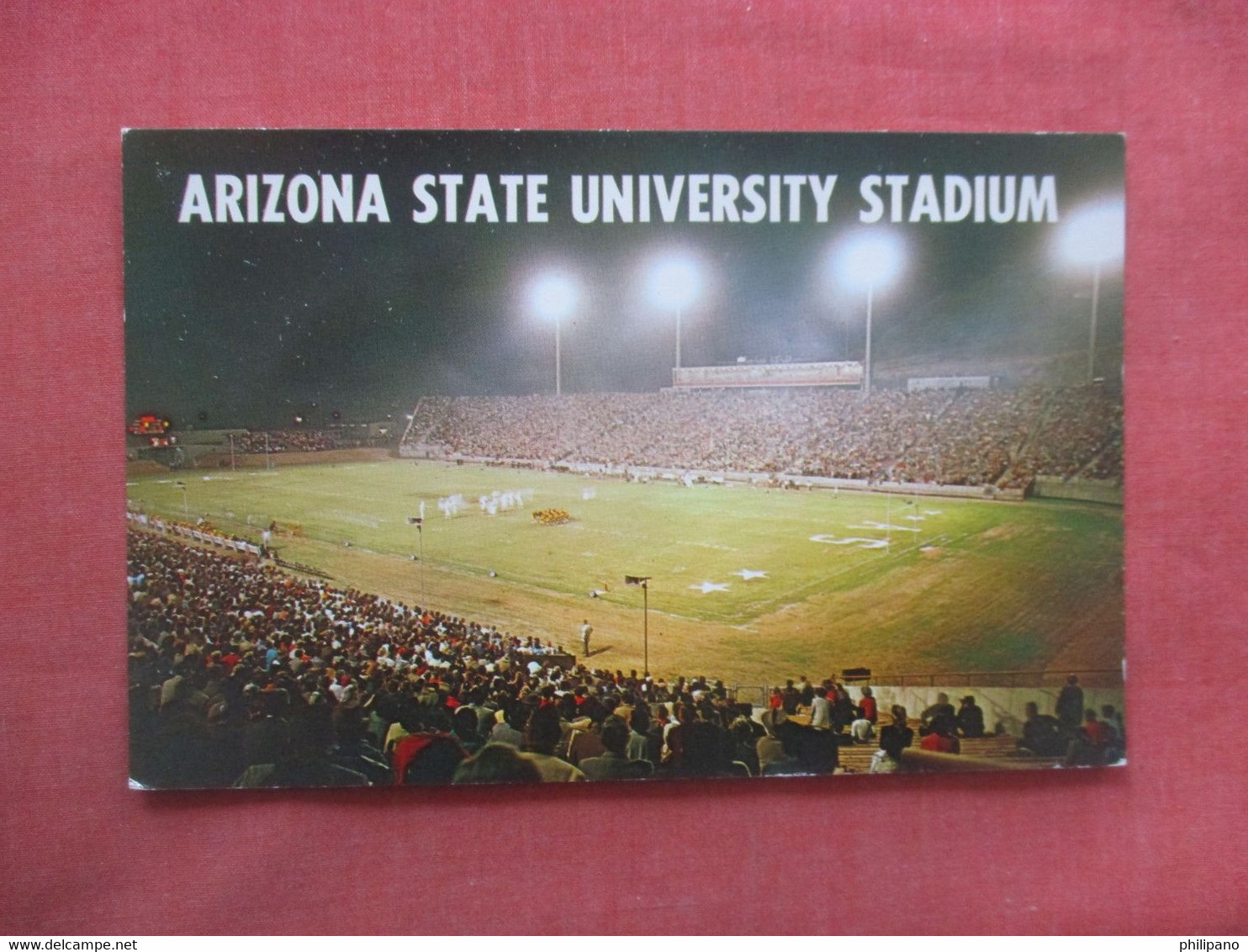 Arizona State University Stadium    Night View   Tempe  Arizona       Ref 5209 - Phoenix