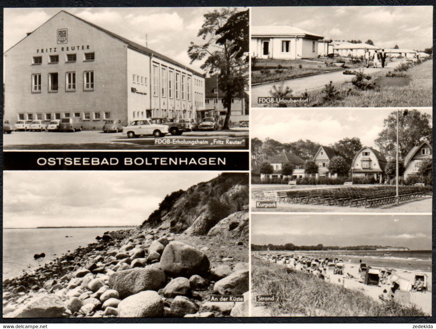 E5942 - TOP Boltenhagen FDGB Heim Fritz Reuter Urlauberdorf - Bild Und Heimat Reichenbach - Boltenhagen