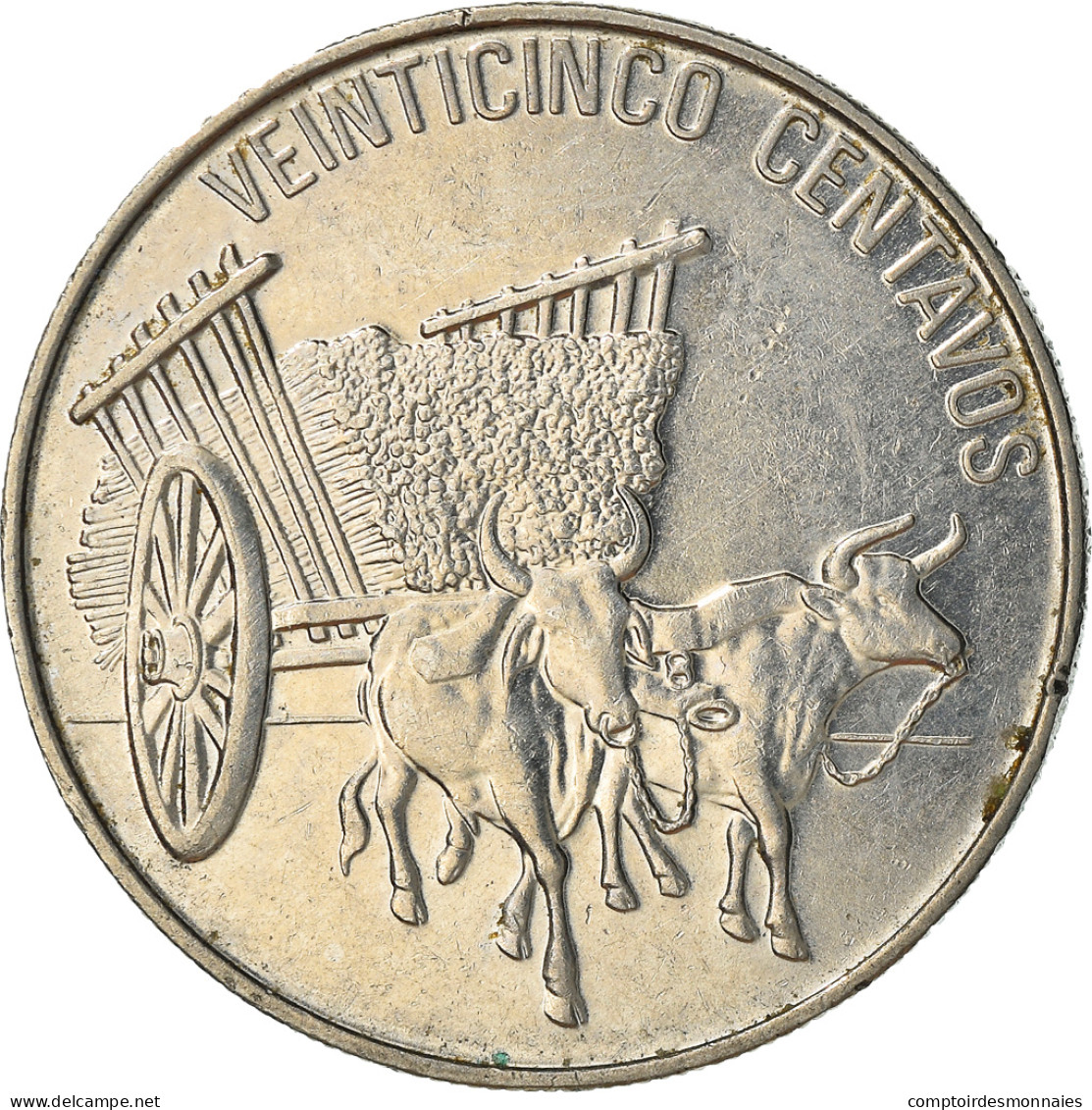 Monnaie, Dominican Republic, 25 Centavos, 1991, TTB, Nickel Clad Steel, KM:71.1 - Dominicaine